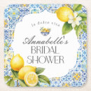 Zoek naar mediterrane onderzetters Voor haar