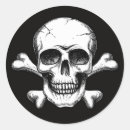 Zoek naar giftig stickers Schedel