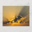 Zoek naar wolken briefkaarten Zonsondergang
