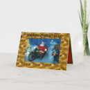 Zoek naar motorfiets kerstman kaarten Kerstmis