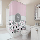 Zoek naar roze witte grijs douchegordijnen Modern