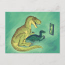 Zoek naar dinosaurus briefkaarten tyrannosaurus