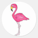 Zoek naar roze flamingo stickers Vogels