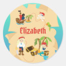 Zoek naar schatkaart stickers Voor kinderen