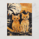 Zoek naar twee katten briefkaarten Generatief element
