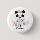 Zoek naar panda buttons Schattig