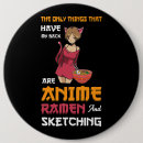 Zoek naar merch buttons Anime