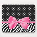 Zoek naar zebra print muismatten Roze en zwart