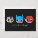 Zoek naar flash uitnodigingen Chibi justice league