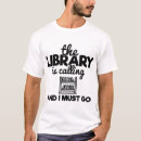 Zoek naar bibliotheken tshirts Voor hem