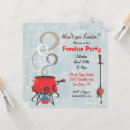 Zoek naar fondue uitnodigingen Retro