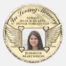 Zoek naar in geheugen stickers Eeuwig in ons hart