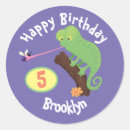 Zoek naar cartoon kameleon stickers Dier