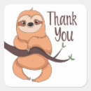Zoek naar cartoon luiaard stickers Schattig