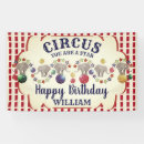 Zoek naar circus verjaardag spandoeken Vintage