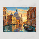 Zoek naar venetië italië briefkaarten Illustratie