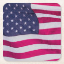 Zoek naar vlag onderzetters Amerikaans