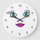 Zoek naar ogen klokken Grote blauwe ogen