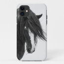 Zoek naar zwarte paarden iphone hoesjes Wild paard