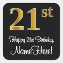 Zoek naar 21 jaar stickers Elegant