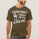 Zoek naar oefening tshirts Krachtmeting