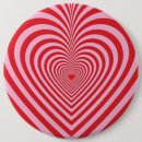 Zoek naar optische illusie buttons Rood