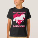 Zoek naar ijslandse paarden tshirts Tölt