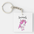 Zoek naar roze eenhoorn sleutelhangers Schattig