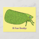 Zoek naar insect cartoon briefkaarten Bug
