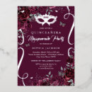 Zoek naar elegant masquerade party uitnodigingen Maskerade