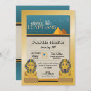 Zoek naar egypt uitnodigingen verjaardag