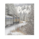 Zoek naar treinen notitieblokken Vervoer