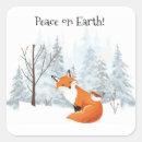 Zoek naar vrede op aarde stickers Vogel