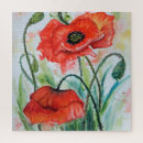 Zoek naar poppies puzzels Rood