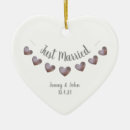 Zoek naar parel huwelijk ornamenten Hart