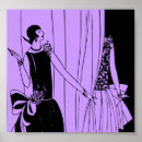 Zoek naar art déco posters Flapper