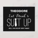 Zoek naar groomsman uitnodigingen Getuige (man)