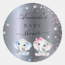Zoek naar witte olifant stickers Baby shower