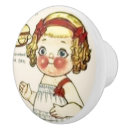 Zoek naar vintage knopen kaarten Meisje