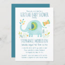Zoek naar blue elephant babyshower uitnodigingen Schattig