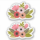 Zoek naar digitale bloem stickers Elk persoon