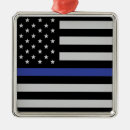 Zoek naar metalen ornamenten Amerikaanse vlag