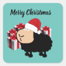 Zoek naar cartoon schapen stickers Kerstmis