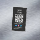 Zoek naar zware visitekaartjes Qr code