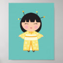 Zoek naar kimono meisje posters Traditioneel