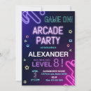 Zoek naar arcade uitnodigingen Ieder kind