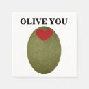 Zoek naar olijf servetten Schattig