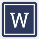Zoek naar monogram vierkante stickers Elk persoon