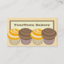 Zoek naar chocolade cupcake visitekaartjes Caketenkaart