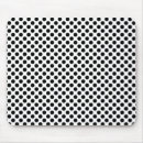 Zoek naar zwarte stippen muismatten Polka dots